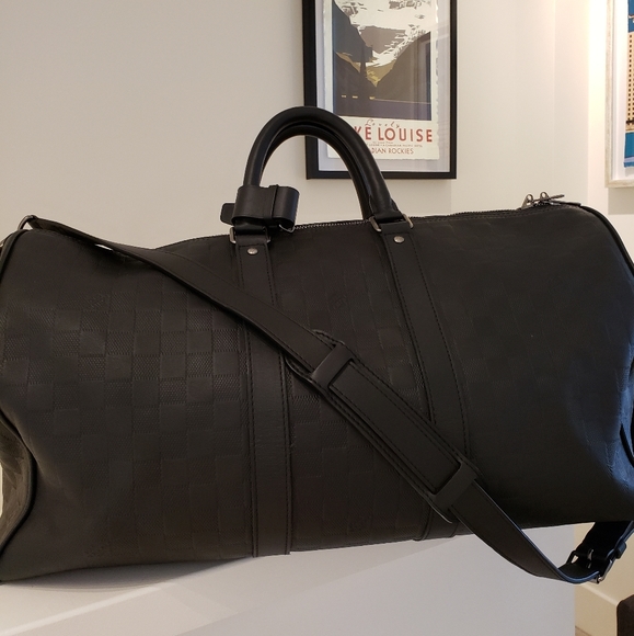 Louis Vuitton LV Infini Keepall 45 Onyx - Picture 4 of 12